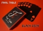 Final Table - czarna talia kart (103053)