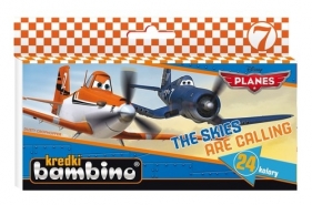 Kredki Bambino świecowe 24 kolory Planes - <br />