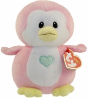 Maskotka Baby Ty: Penny - różowy pingwin 15 cm (32156)