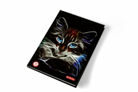 Brulion A5/96k w kratkę Animal Fractals (9572561)