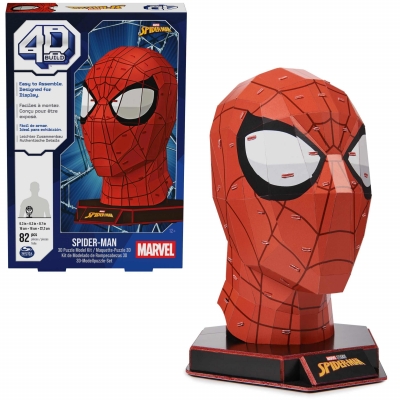 Puzzle 4D Maska Spiderman'a