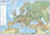 Mapa Europy Pansza edukacyjna na ścianę i biurko