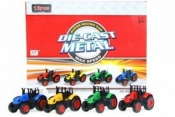 Traktor metalowy 8cm