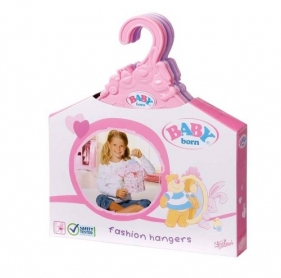 Wieszaki do ubranek dla lalek Baby born Hangers (804568) - <br />