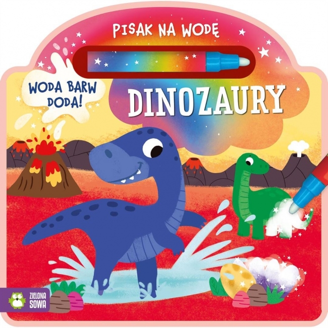 Pisak na wodę. Dinozaury