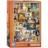  Puzzle 1000 Vintage Bicycle Posters 6000-075610+