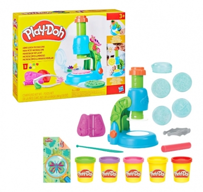 <img src='https://webimage.pl/pics/568/9/d5010996289568H9943.jpg' style='height:440px' /> Play Doh Mikroskop świecący