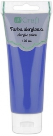 Farba akrylowa, 120 ml - cobalt blue (DPFA-072)