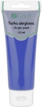 Farba akrylowa, 120 ml - cobalt blue (DPFA-072)