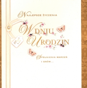 Karnet Urodziny Diamond UK-09