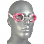 Okularki pływackie z zatyczkami Enero różowe