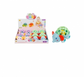 Auto słoń z grzechotką 15cm