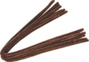 Drucik oplatany 50cm brązowy 10szt