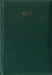 Kalendarz 2021 Tygodniowy A5 Divas Zielony - praca zbiorowa