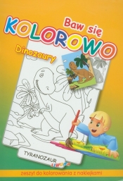 Baw się kolorowo Dinozaury