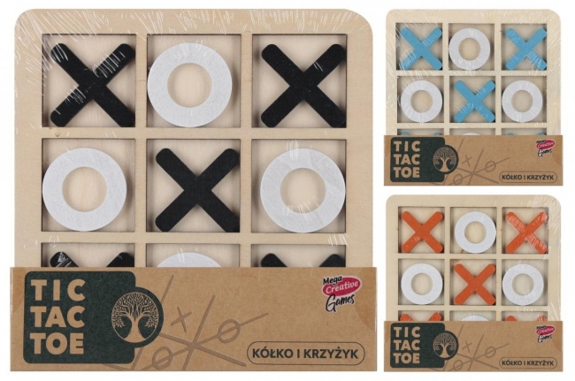 <img src='https://webimage.pl/pics/569/2/d5905523682007.jpg' style='height:440px' /> Mc Game Wood Gra Kółko/Krzyżyk Drewno 14x14 MIX