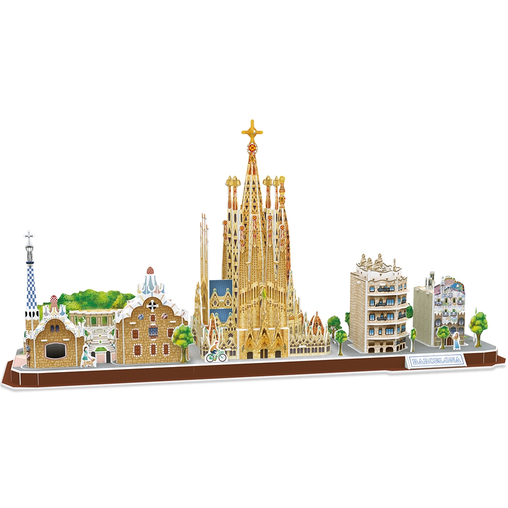 Puzzle 3D: Cityline - Barcelona (306-20256)