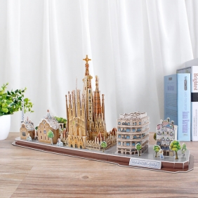 Puzzle 3D: Cityline - Barcelona (306-20256)