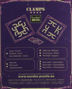 Łamigłówki Grand Master Clamps - poziom 4/4 (108034)