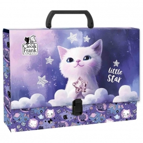BackUp, Teczka z rączką Cleo i Frank - Kot