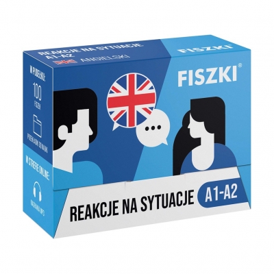 Angielski. Fiszki. Reakcja na sytuacje. Poziom A1/A2