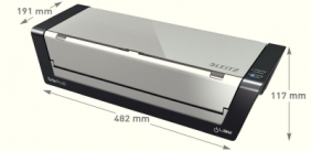 Laminator Leitz iLAM Touch Turbo Pro A3 - czarno-srebrny (75190000)