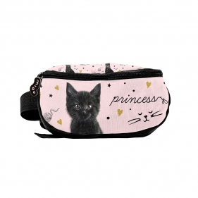Saszetka biodrowa - Paso Black Cat