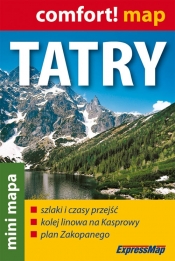 Tatry - mini mapa 1:80 000 - <br />