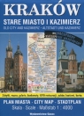 Kraków. Stare Miasto i Kazimierz. Plan miasta w skali 1:4 000 (wersja