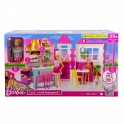 Zestaw lalka Barbie Restauracja (HBB91)
