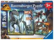 Ravensburger, Puzzle 3x49: Jurassic World Dominacja (05656)