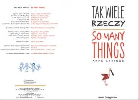 Tak wiele rzeczy So Many Things - Maya Hanisch