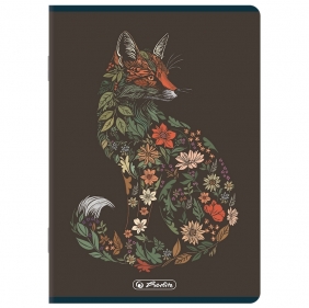 Zeszyt Herlitz Premium Florimals A5/60k linia z marginesem, 1 szt