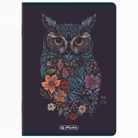 Zeszyt Herlitz Premium Florimals A5/60k linia z marginesem, 1 szt