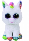 Maskotka Beanie Boos: Pixy - Biały Jednorożec 24 cm (37157)