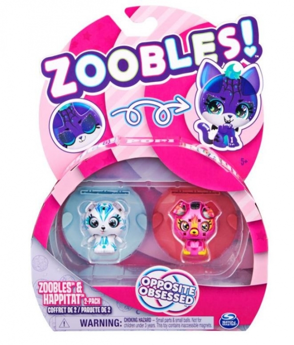 Figurki Zoobles Zwierzątka 2pak Bear/Puppy (6061774/20133140)