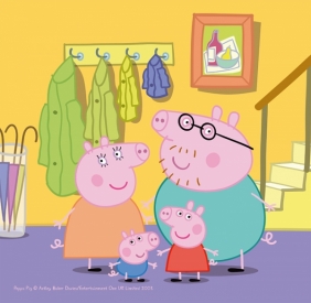 Puzzle 3w1 Świnka Peppa (34057)