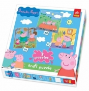 Puzzle 3w1 Świnka Peppa (34057)