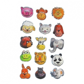 Naklejki dla dzieci Z Design, 3D - Zwierzęta (53157)
