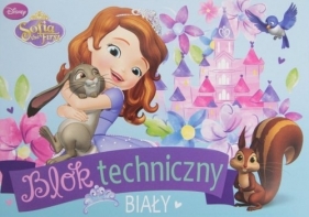 Blok techniczny A4 Jej Wysokość Zosia 10 kartek