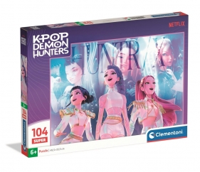 Clementoni, Puzzle 104: Super - Kpop Demon Hunters (27257)