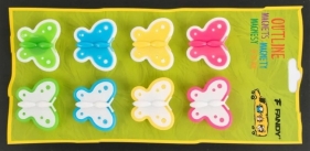 Magnesy Outline motyle 8szt