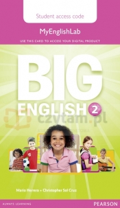 Big English 2 Pupils MyEngLab AccesCodeCard - Mario Herrera, Christopher Sol Cruz