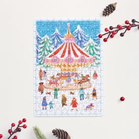 Puzzlove CzuCzu: Zimowa radość, 150 el.