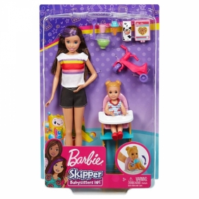 Barbie Skipper: Klub opiekunek - Zestaw Czas karmienia (GHV87)