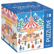 Puzzlove CzuCzu: Zimowa radość, 150 el.