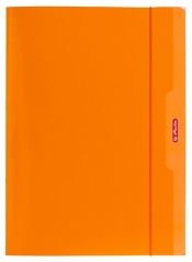 Teczka A4 z gumką - pomarańczowa (9564576)