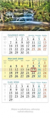 Kalendarz 2016 KT 07 Strumień trójdzielny