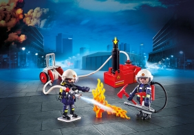 Playmobil City Action: Akcja straży pożarnej z pojazdem gaśniczym (70557)