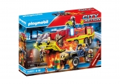 Playmobil City Action: Akcja straży pożarnej z pojazdem gaśniczym (70557)